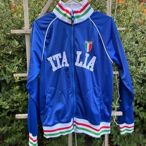 Italia blue track Jacket